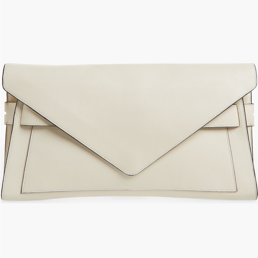 rag & bone Field Leather Folio Clutch